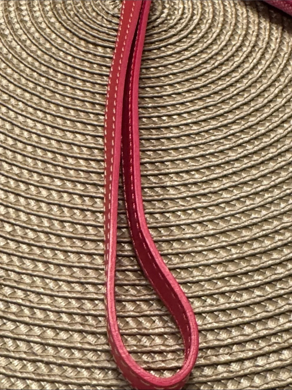 Dooney & Bourke Hot Pink Logo Zip Wristlet